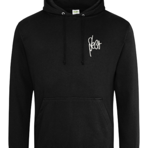 Seca Hoodie - Little Plucker Large Design - in Black
