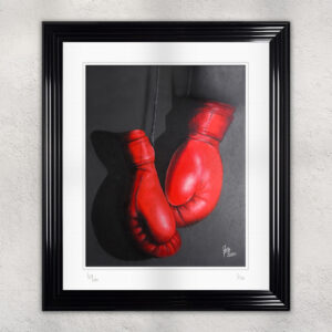 Red Boxing Gloves - Limited Edition Print of 200