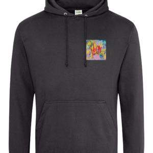 Seca Tagged Hoodie - in Black