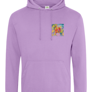 Seca Tagged Hoodie - in Lavender